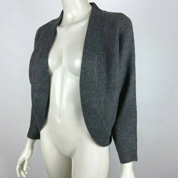 Anthropologie‎ Open Front Cardigan Tight Knit Dolma - Picture 3 of 12